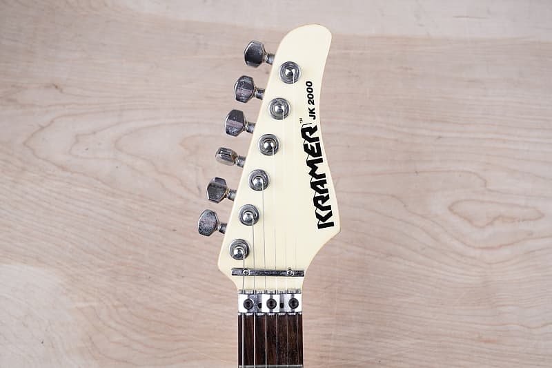 Kramer JK2000 MIJ 1980's White Original Floyd Rose Seymour