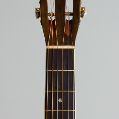 Washburn  Model 5238 Deluxe Flat Top Acoustic Guitar (1930), ser. #1803, black tolex hard shell case. image 5