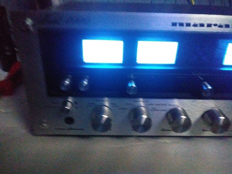 Marantz 4000 Quad Pre Amp 1973-77 Silver/woodgrain | Reverb