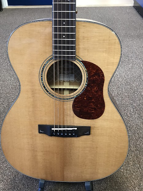 Cort Gold Series O6 Solid Sitka Spruce/Mahogany Orchestra Cutaway with Electronics Natural Glossy image 1