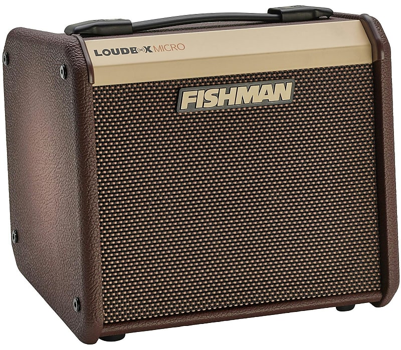 Fishman Loudbox Micro 2-Channel 40-Watt 1x5.25" Acoustic Guitar Combo 2023 - Present - Brown image 1