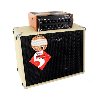 Fender Acoustasonic Ultralight 2-Channel 2 x 125-Watt 2x8" Stereo Acoustic Guitar Amp Half Stack