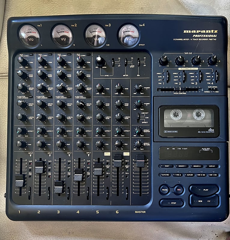 1998 Marantz PMD740 multitrack cassette recorder mixer Reverb