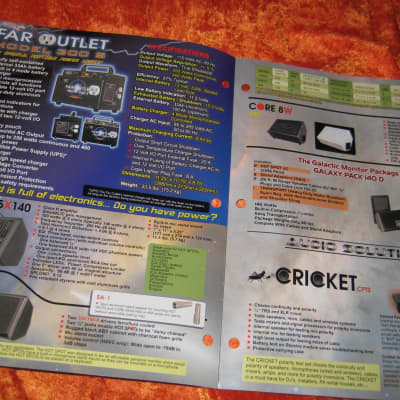 Galaxy Audio Full Line Sales Product Brochure 2002 | Reverb