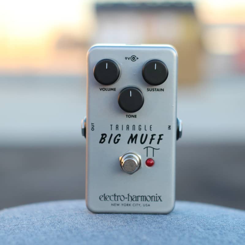 Electro Harmonix Triangle Big Muff Pi Reissued Fuzz Pedal | Reverb