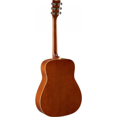 Yamaha FG820L Folk Acoustic Guitar (Left-Handed) Natural image 2