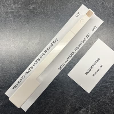 ORIGINAL Yamaha/Korg Replacement C/F Key (NB107540) for Yamaha DX7/DX5/DX9, SY77/SY85/SY99, Korg M1, Wavestation, Z1, etc