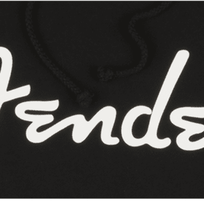 Fender Logo Hoodie, Black, Medium image 3