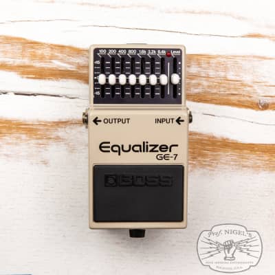 Boss GE-7 Graphic EQ 1981 - 1992 Made In Japan | Reverb