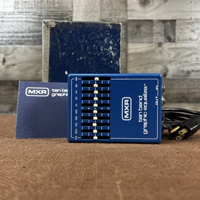 MXR 10 Band Graphic Equalizer ビンテージ Used - MXR Ten Band Graphic EQ - Vintage w/ Original box and