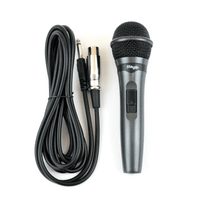 Stagg SDMP15 Cardioid Dynamic Microphone with XLR Cable