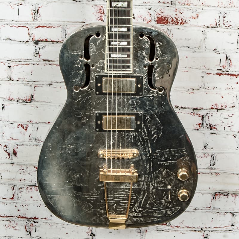 Steel body electric guitar hotsell