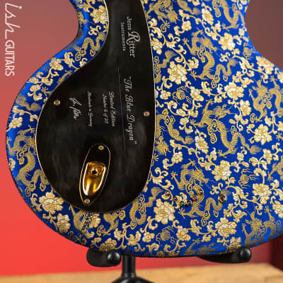 2017 Ritter Princess Isabella Blue Dragon #6 of 25 Fabric Guitar image 6