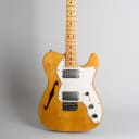 Fender  Telecaster Thinline Solid Body Electric Guitar (1974), ser. #656867, molded plastic hard shell case.