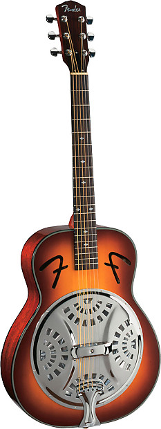 Fender FR-50 Sunburst 6-string Acoustic Resonator Guitar