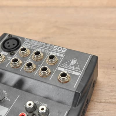 Behringer XENYX 502 5-Input 2-Bus Mixer (NO POWER SUPPLY) CG001BY image 2