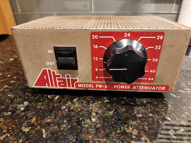 Vintage '70s Altair Model PW5 Attenuator Reverb