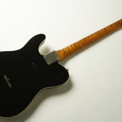 Fender Custom Shop Masterbuilt Vincent Van Trigt 1963 Custom Telecaster Journeyman Relic 2020 - Aged Black [BG] image 15