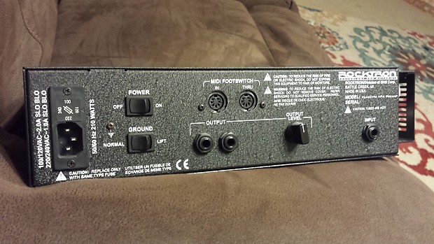 Rocktron Vendetta VP4 Preamp Egnater Designed Modular Tube