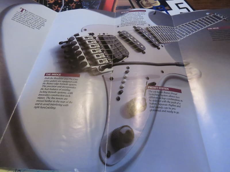 Ibanez Catalog 1987 Reverb