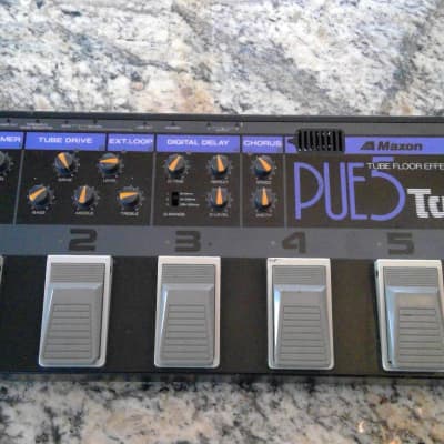 Maxon PUE5 Tube Floor Effects 1980s | Reverb