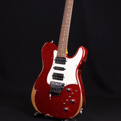 G LIFE GUITARS Vintage Series Cross Edge Candy Apple Red (S/N:A3114808) (09/15) image 2