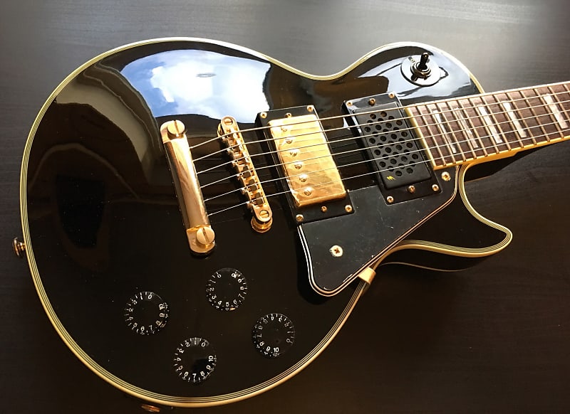 Edwards E-LP-50C/M (Gibson mini Les Paul Custom replica