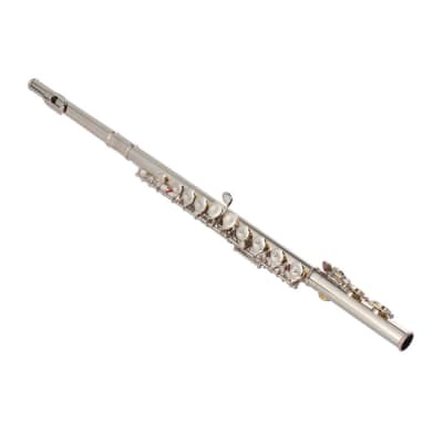 Nickel Plated C Closed Hole Concert Band Flute 2020s - Silver image 10