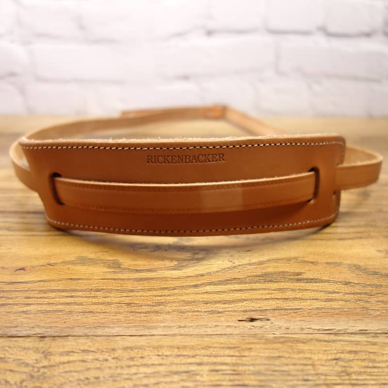 Rickenbacker Leather Guitar Strap Reverb