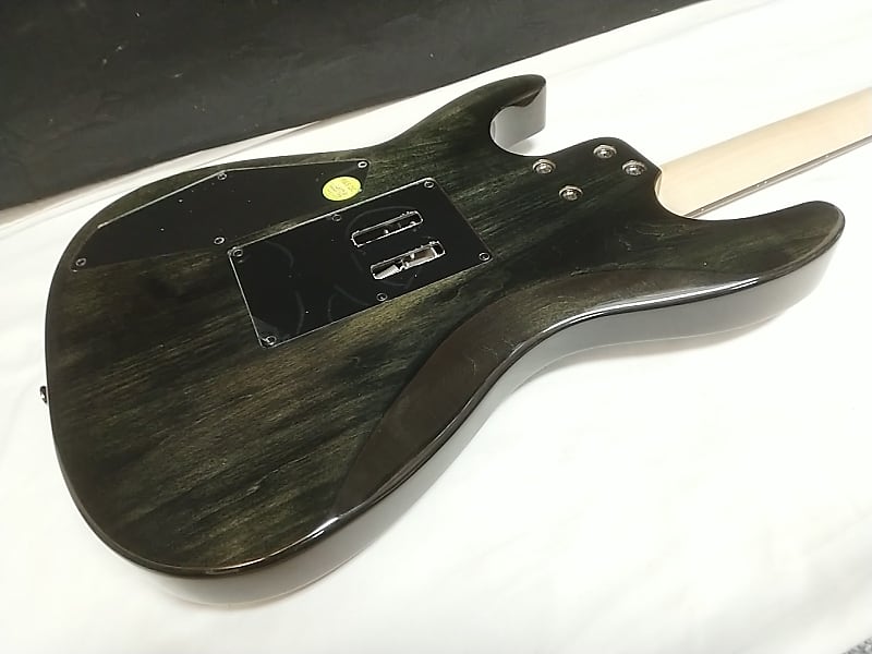 DEAN CUSTOM 350 FloydRose Trans Black 現状 Dean Custom 350 Floyd Electric Guitar Black | Reverb