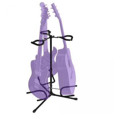 On-Stage Tri Flip-It Guitar Stand - GS7353B-B image 2