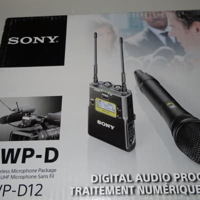 Sony UWP-D12 Wireless Handheld Audio Mic, W/ Camera Shoe Rx Mount For ENG etc., Battery Power, Guaranteed image 10