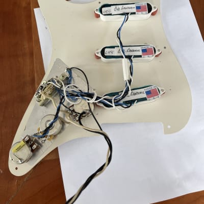 Bill Lawrence Wilde Twin Blade Pickups for Stratocaster L45