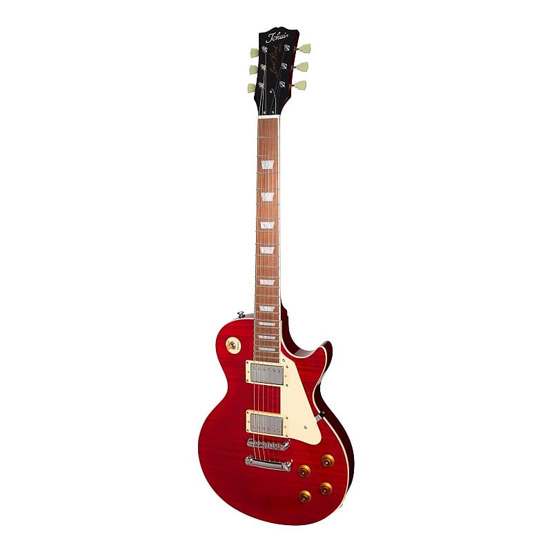 Tokai 'Traditional Series' ALS-62F LP-Style Electric Guitar (See-Through  Red)