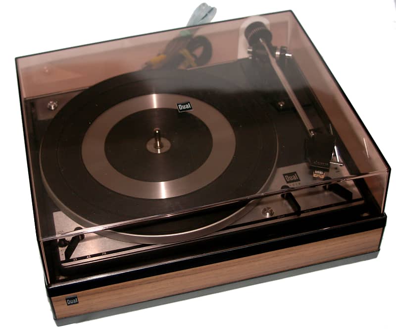 Dual 1214 Auto Turntable Record Player Clean - Single Play Spindle w/ Shure M75 Cartridge image 1