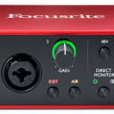 Focusrite Scarlett 2i2 2 Input / 2 Output Audio Recording Interface