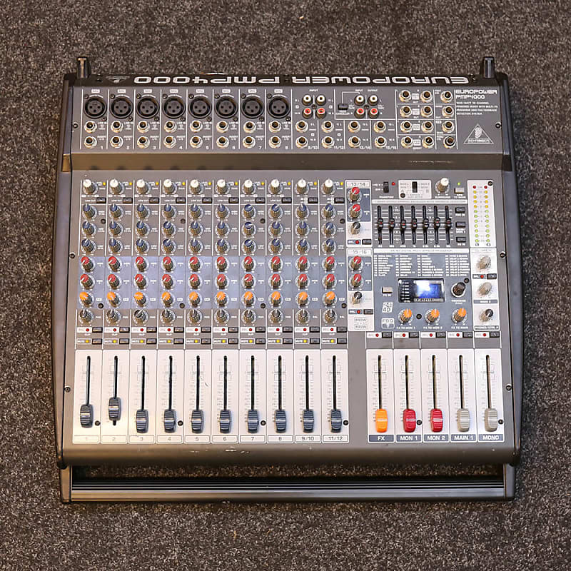 Behringer PMP4000 Europower Mixer 2nd Hand Reverb