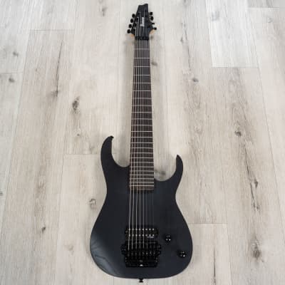 Ibanez Marten Hagstrom Meshuggah Signature M80M 8-String Guitar, Weathered Black image 3