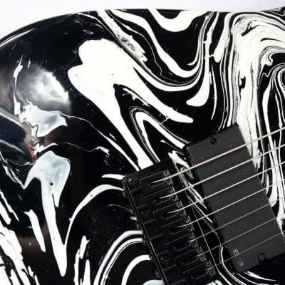 Custom Swirl Painted and Upgraded Jackson JS22-7 With Active EMG's image 17