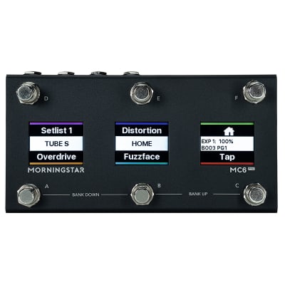 ギター MORNINGSTAR MC6 MC6 PRO - Morningstar Engineering