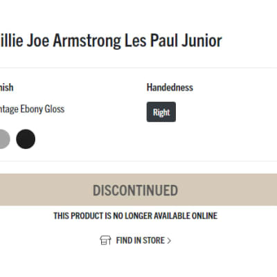 2023 NEW Gibson Billie Joe Armstrong Signature Les Paul Junior NEW Vintage Ebony image 22