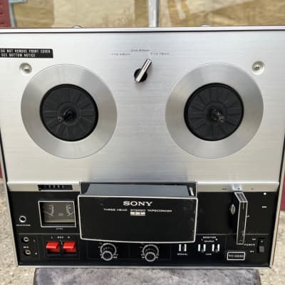 Mint Sony Reel to Reel Deck with Dustcover - Made in Japan (for