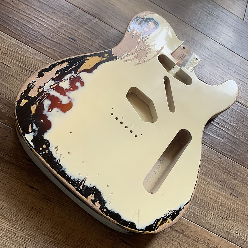 3 Tone Sunburst Double Bound VTT Body | Ash 3lbs 11oz — MJT