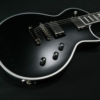ESP EII ECBB Electric Guitar Satin Black with Case 233 image 3
