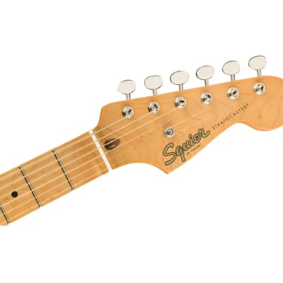 Squier Classic Vibe '50s Stratocaster - Black w/ Maple Fingerboard image 9