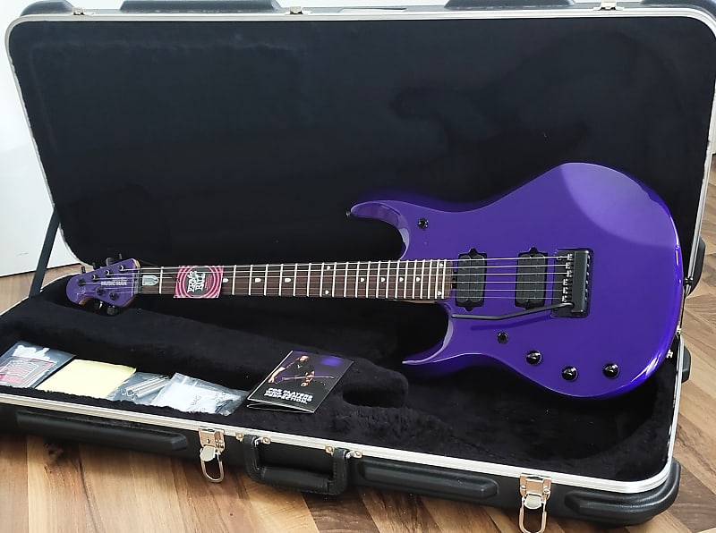 Ernie Ball MUSIC MAN JP6 John Petrucci Signature Left-Handed  Firemist Purple image 1