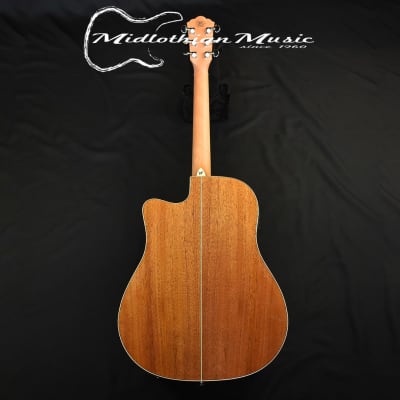 Washburn WD7SCE-A Acoustic/Electric Guitar - Natural Gloss Finish image 5