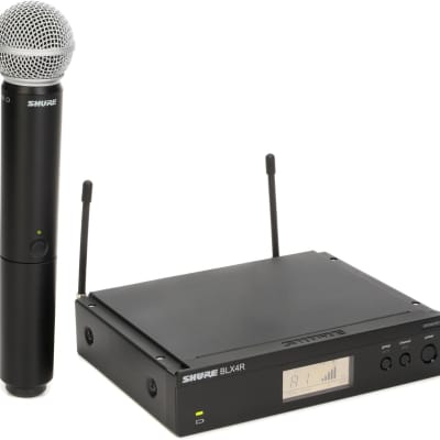 Shure SLX24 SM58 Wireless System w SLX2 Mic SLX4 Receiver J3 572