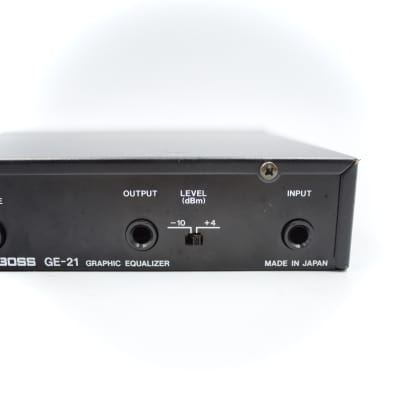 Boss Pro GE-21 Graphic Equalizer 1991 Made in Japan Micro Rack