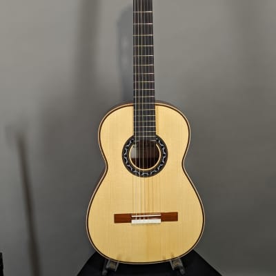 Cordoba Luthier Select Esteso Spruce Nylon String Guitar w/ Archtop Case image 1